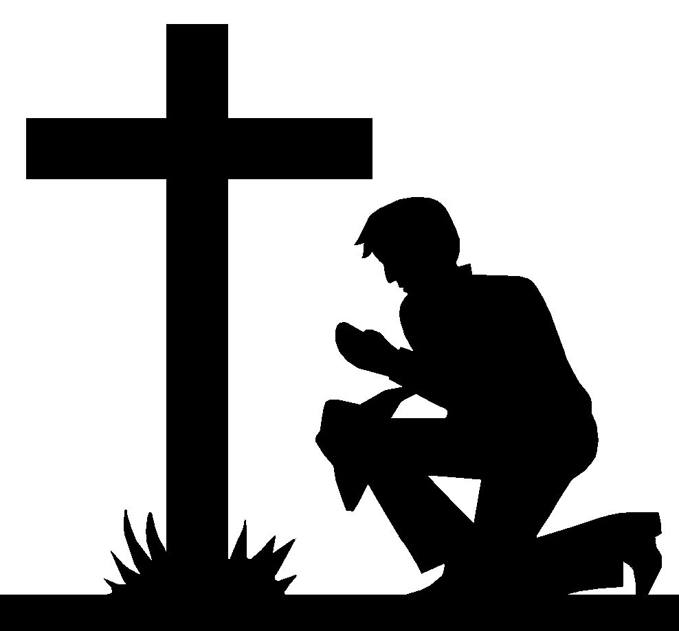Cross Kneeling Tattoos Page 2 - Clipart library - Clipart library