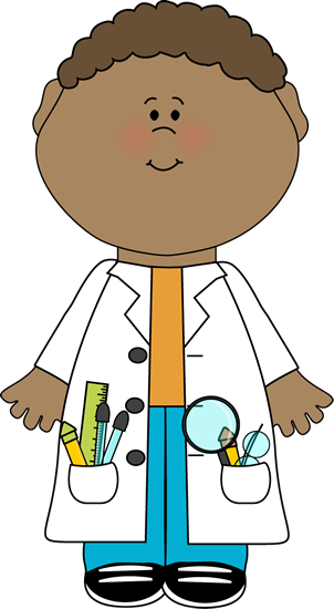 Child Scientist Clip Art - Child Scientist Vector Image