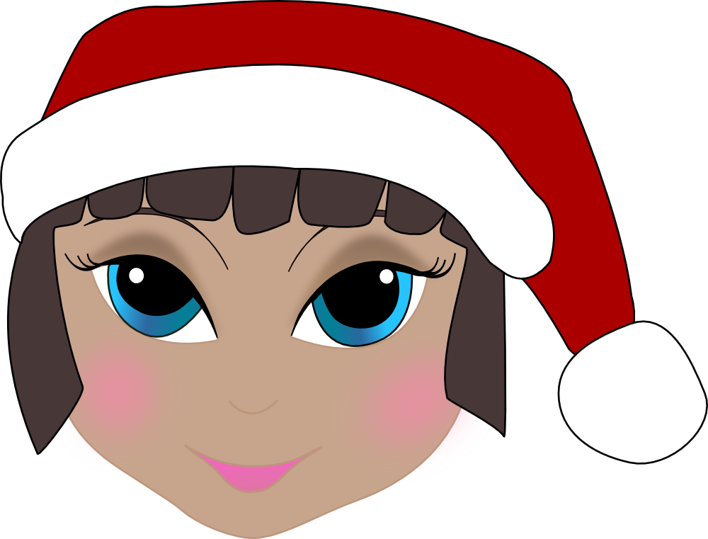 OnlineLabels Clip Art - Christmas Elf Anime