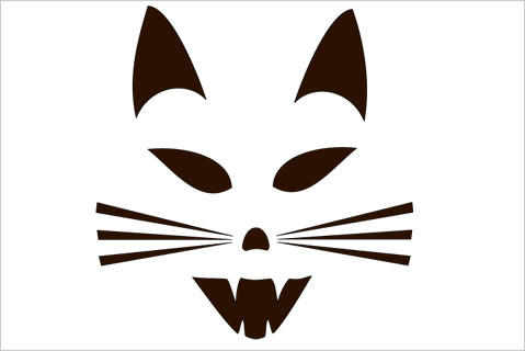 18 Cat Pumpkin Carving Stencils for a Howling Good Time This 