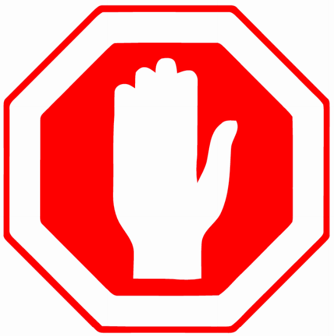 Blank Stop Sign Template - Clipart library