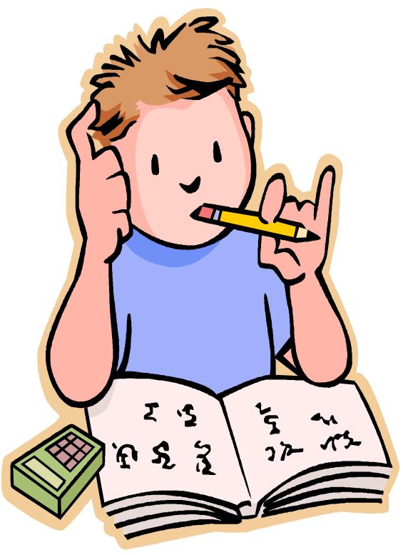 do homework cartoon png - Clip Art Library