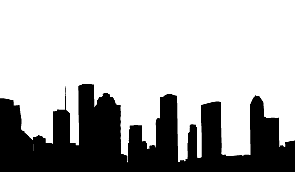 Vector Johannesburg Skyline Silhouettes | 123Freevectors