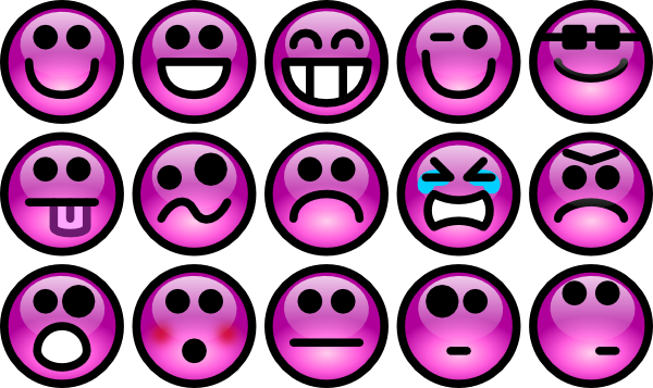Small Smiley Faces Clip Art - Clipart library