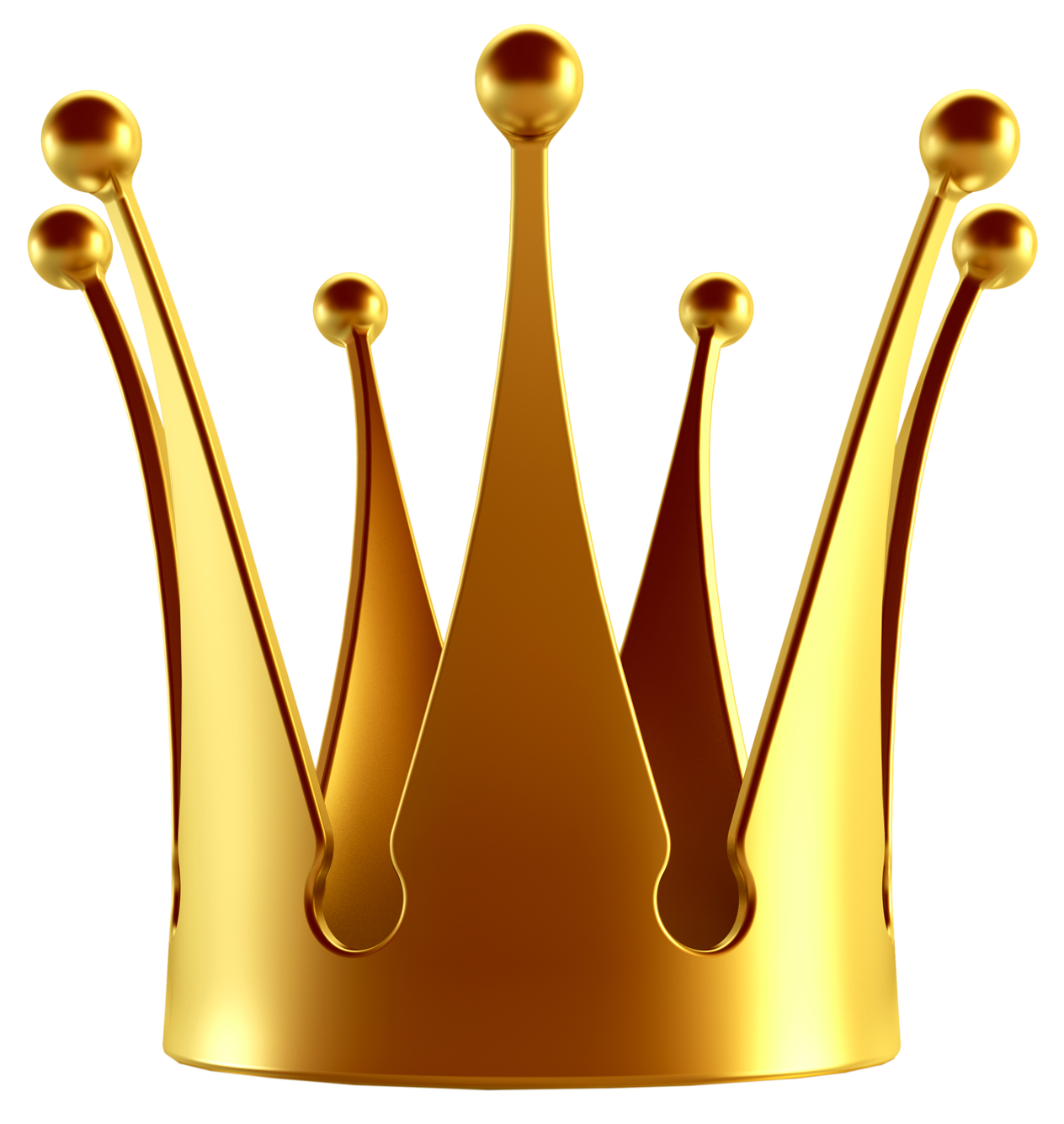 Gold Crown PNG Clipart Picture