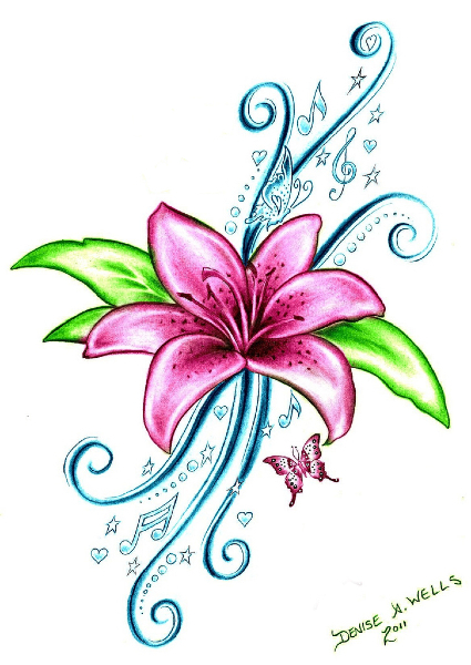 September Birth Flower Tattoos Design | Clipart library � Tattoo 