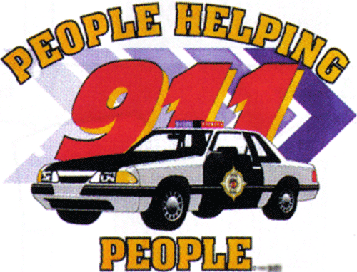 The T-Shirt Game 911 People Helping People Police Car T-Shirt and 