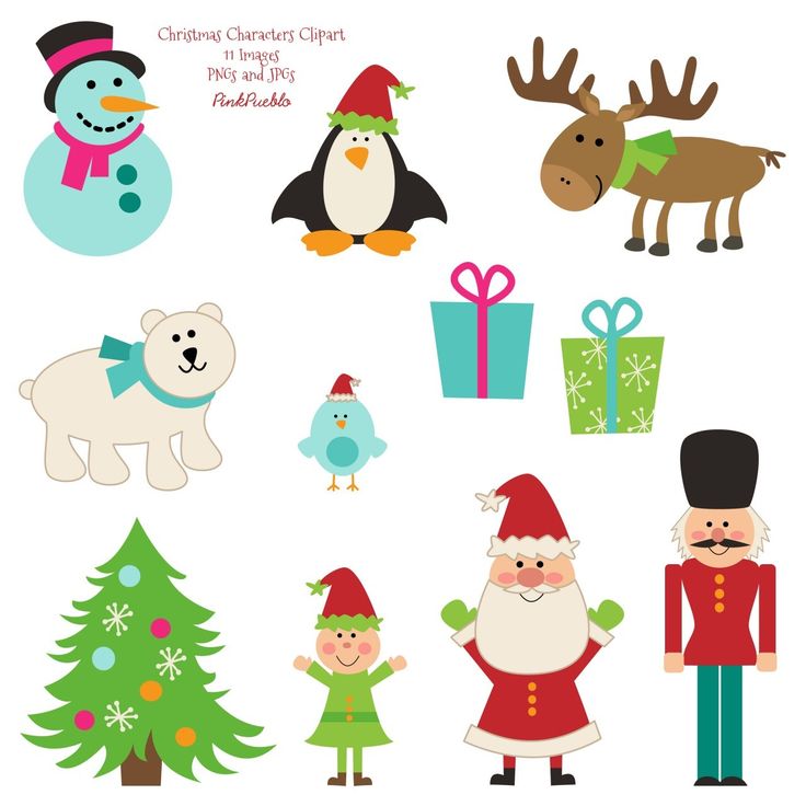 Free Printable Christmas Characters