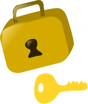 Download Lock And Key clip art Vector Free