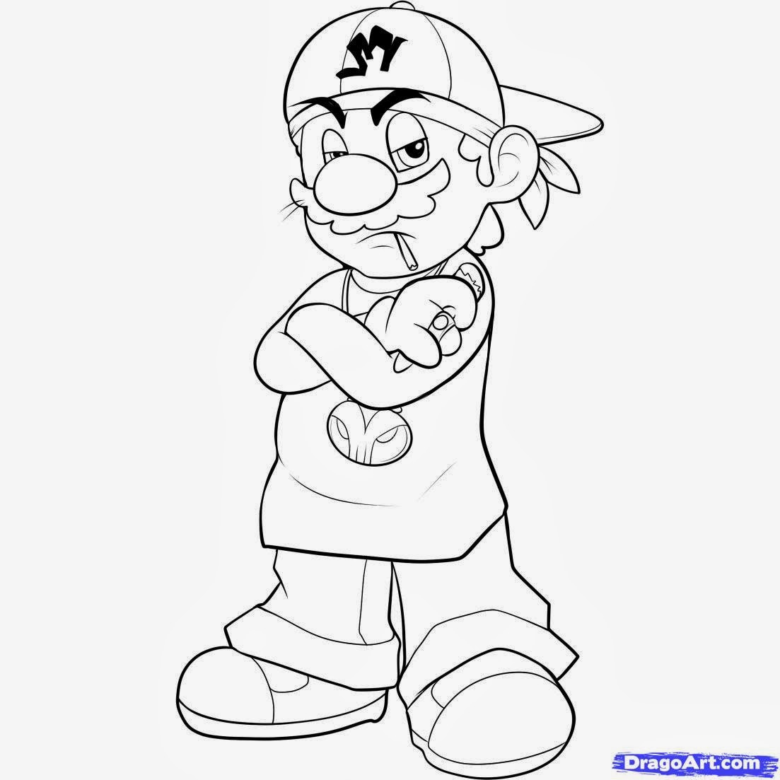 Free Graffiti Characters Gangster, Download Free Graffiti Characters