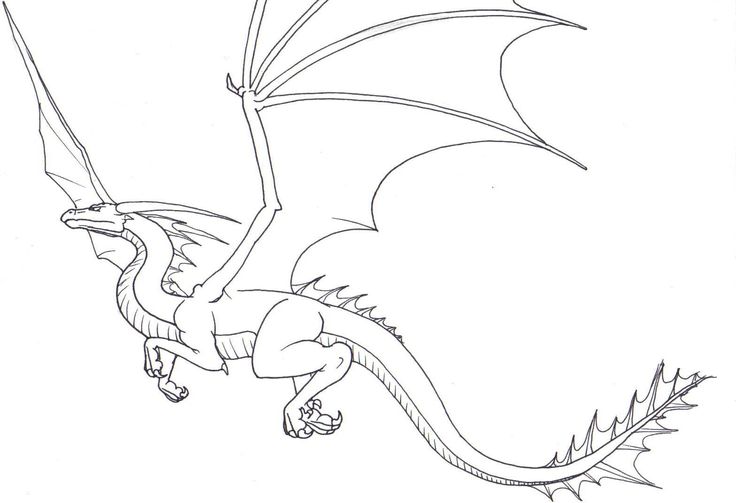 Featured image of post Full Body Dragon Drawing Outline The circle will be the connecting point where the