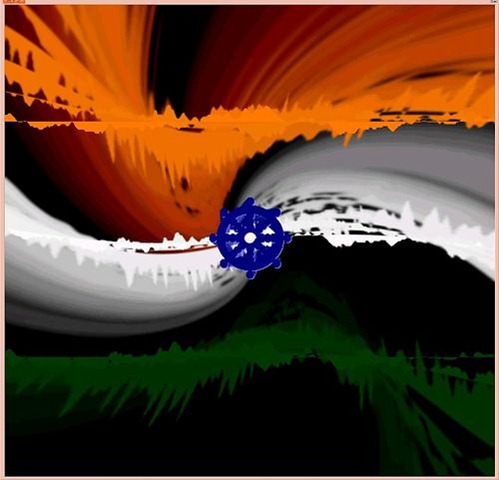 indian national flag 3d - Clip Art Library