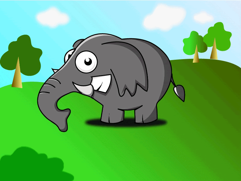 animated clipart elephant gif - Clip Art Library