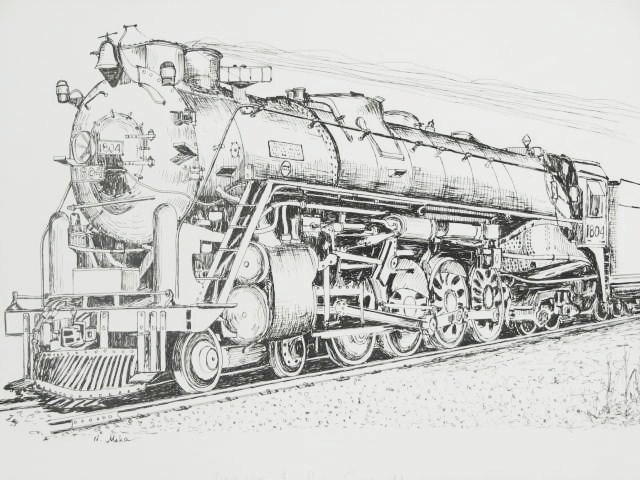 victorian railways locomotive drawings