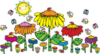 Flower Garden BB Set by DJ Inkers :: Classroom Theme :: Bulletin 