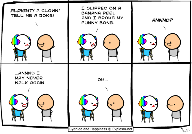 funny cyanide and happiness comics - Clip Art Library