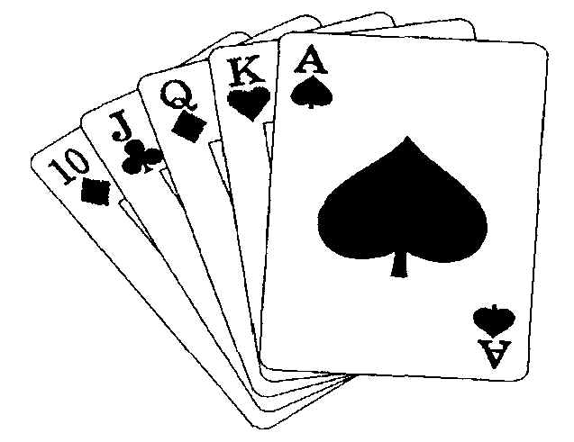 free clipart card deck - photo #19
