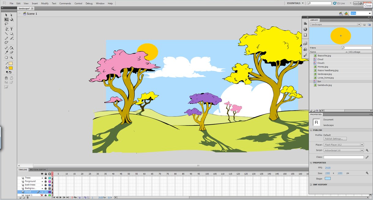 flash animation