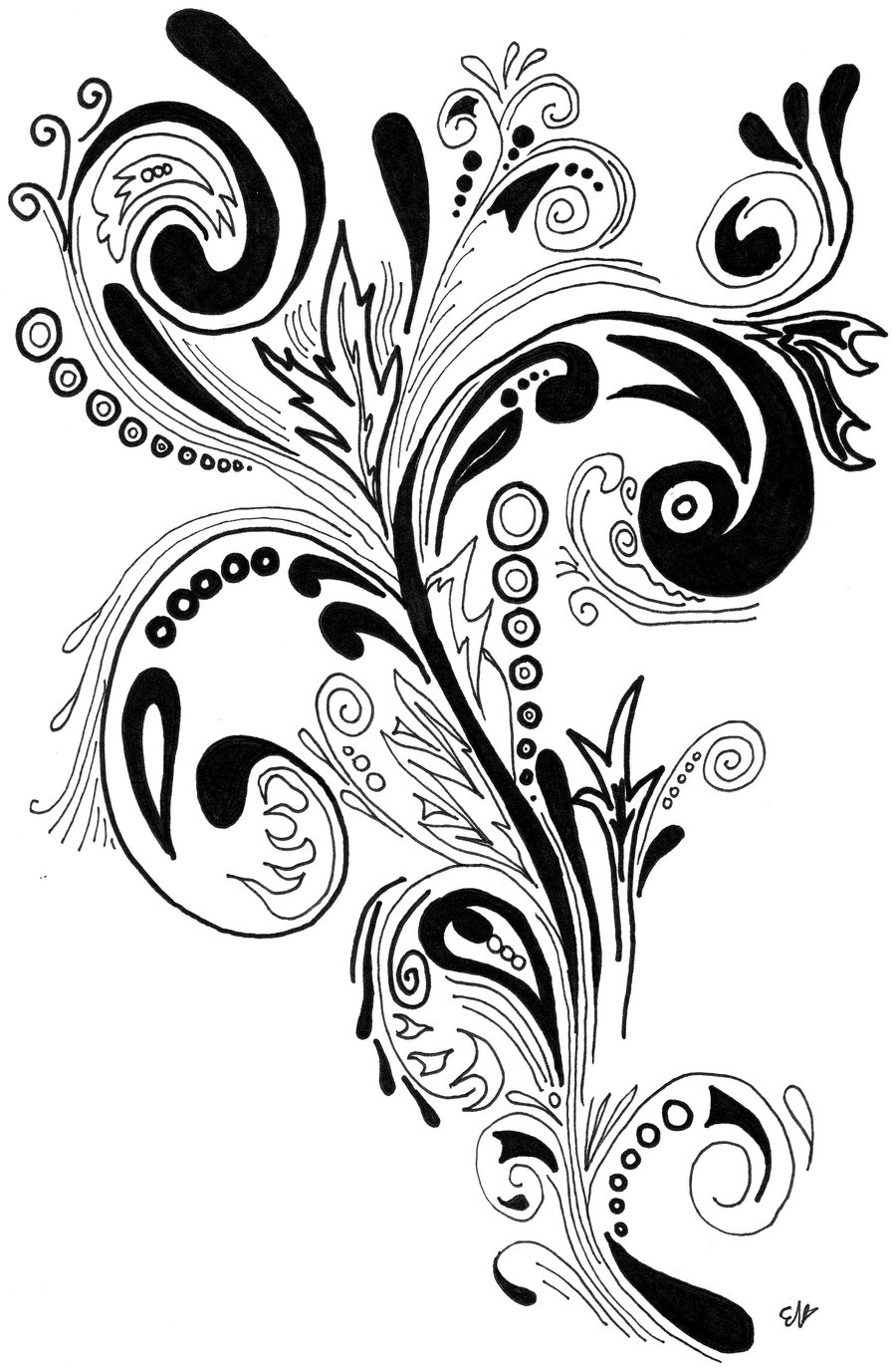 Images For  Wind Swirls Tattoo