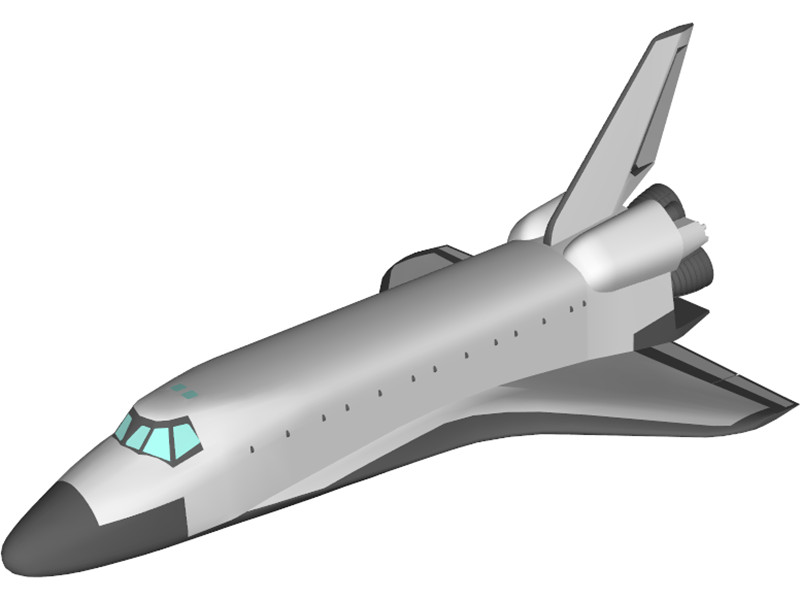 Space Shuttle 3D Model Download | 3D CAD Browser
