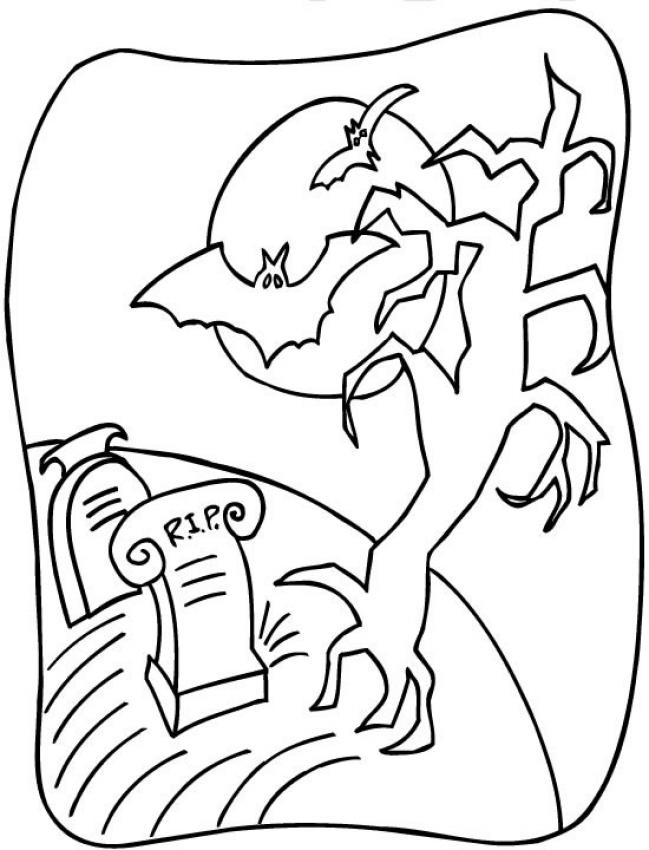 Creepy Coloring Pages Images  Pictures - Becuo