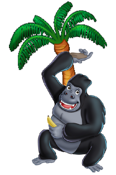 Brown Gorilla Pictures - Monkey Clip Art