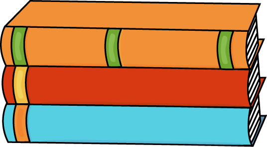 Stack of Three Books Clip Art - Stack of Three Books Image