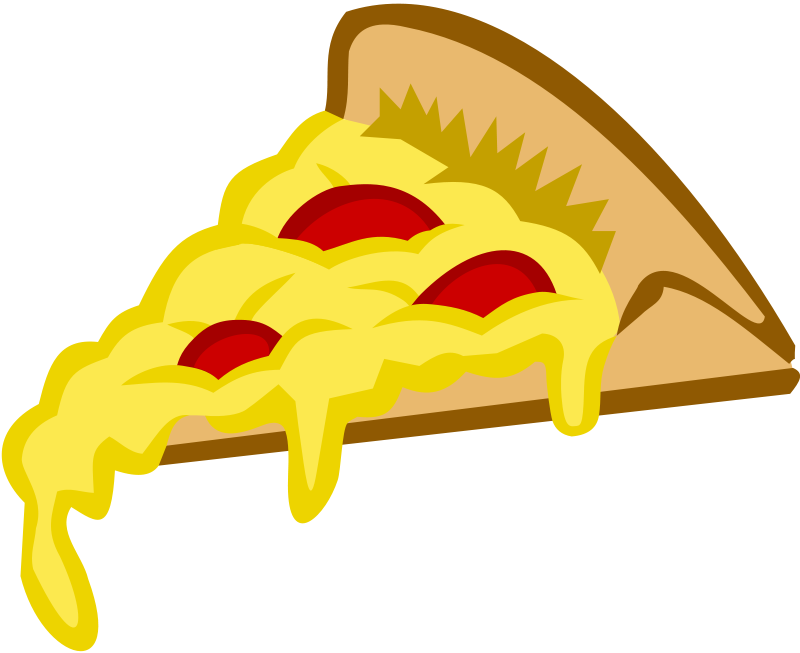 Cheese Pizza Slice Clip Art