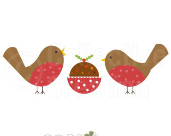 Popular items for robin clipart 
