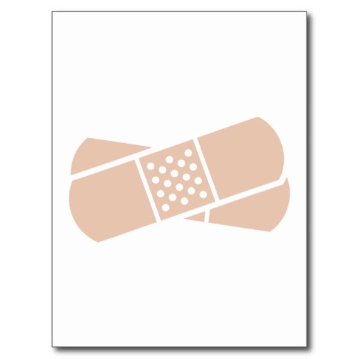 Band Aid Cards, Band Aid Card Templates, Postage, Invitations 