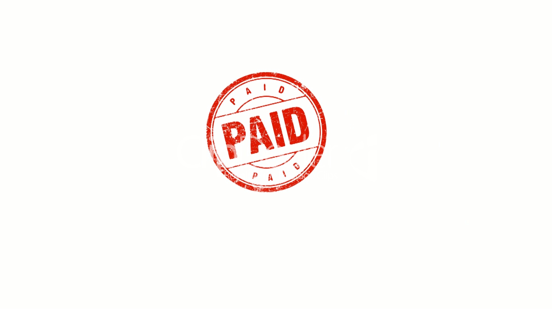 paid in full stamp clip art