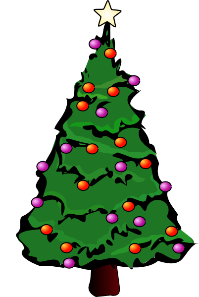 Free to Use  Public Domain Christmas Tree Clip Art - Page 4