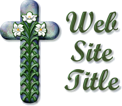 Crystal Cloud Graphics Free Christian Easter Lily Web Set
