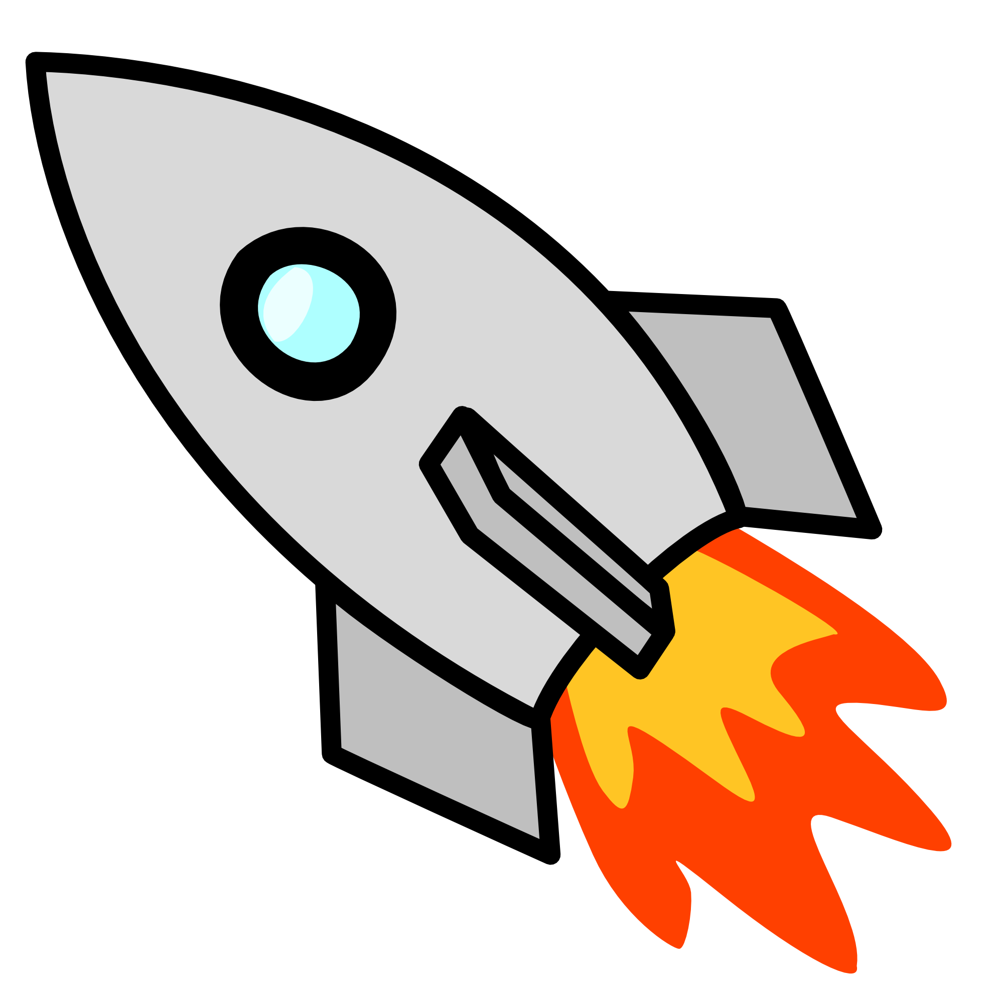 Rocket Clip Art - Clipart library