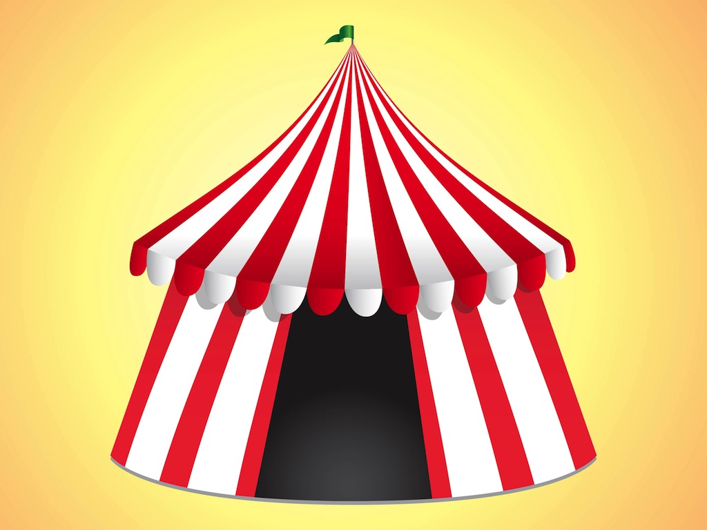 Circus Tent Clipart Black And White | Clipart library - Free Clipart 