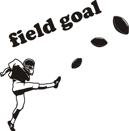 Football Field Goal Kick | Clipart library - Free Clipart Images