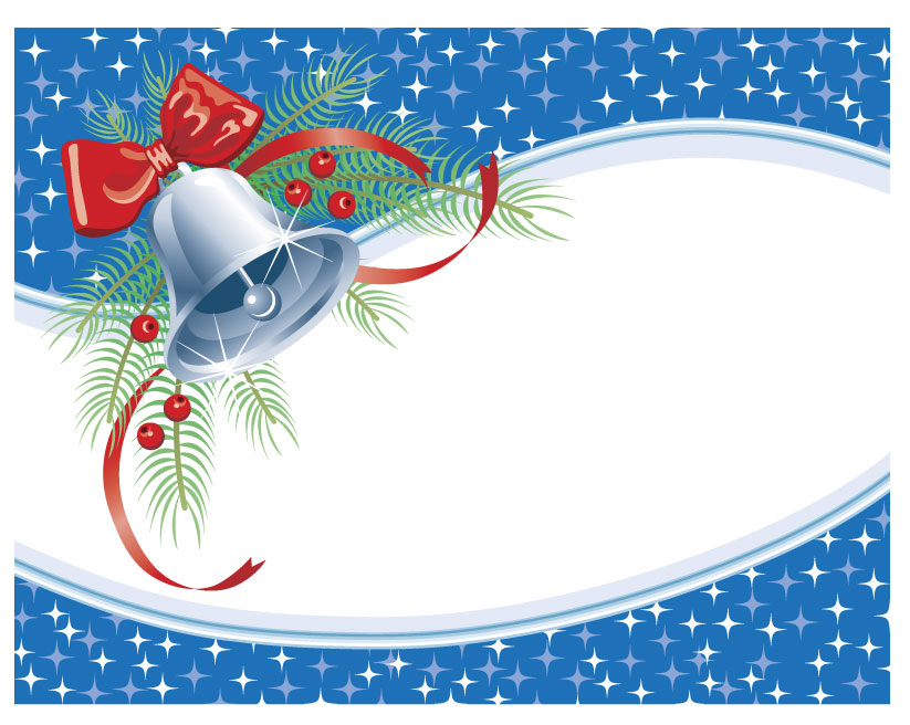 Vector christmas bell Free Vector 