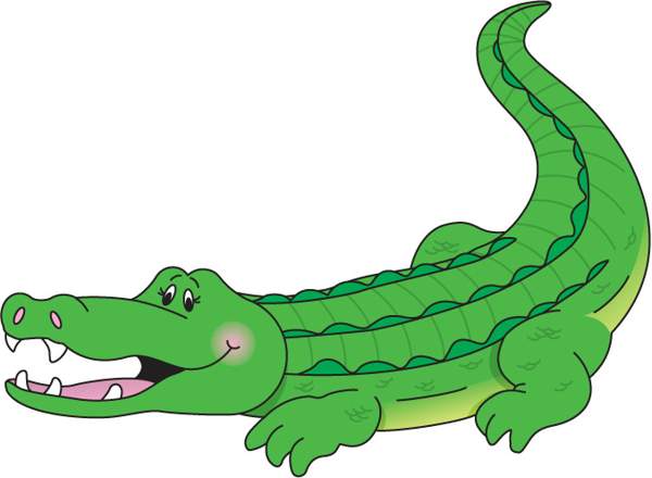 Alligator clip art green | Home Improvement Gallery