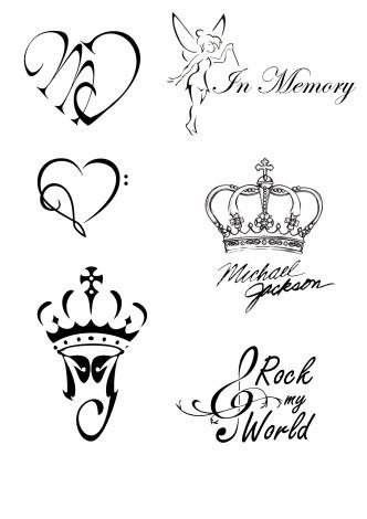 MJ Tattoo designs - Miabear1998 Fan Art (34530414) - Fanpop