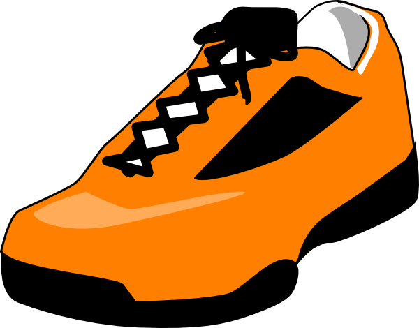 Cartoon Tennis Shoes Clip Art images