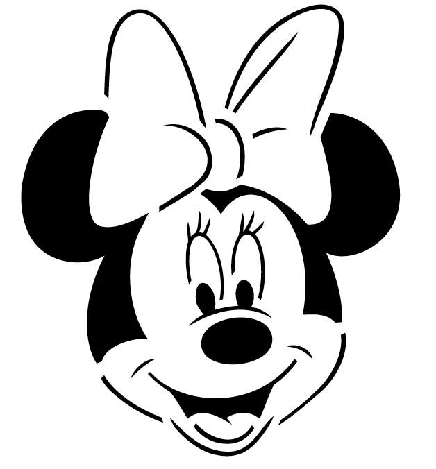 Mickey And Minnie Mouse Head Drawing - Clipart library