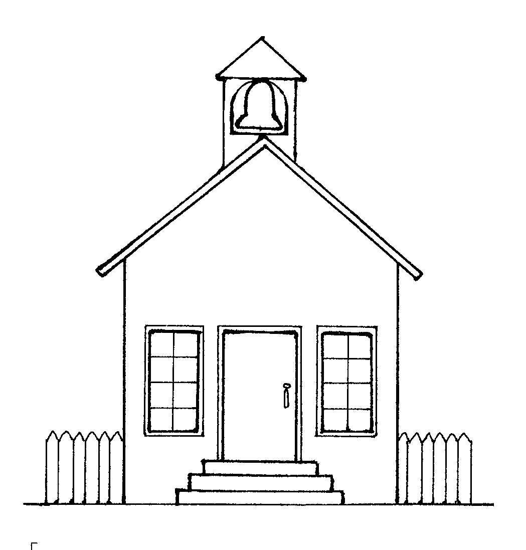 free-school-house-outline-download-free-school-house-outline-png
