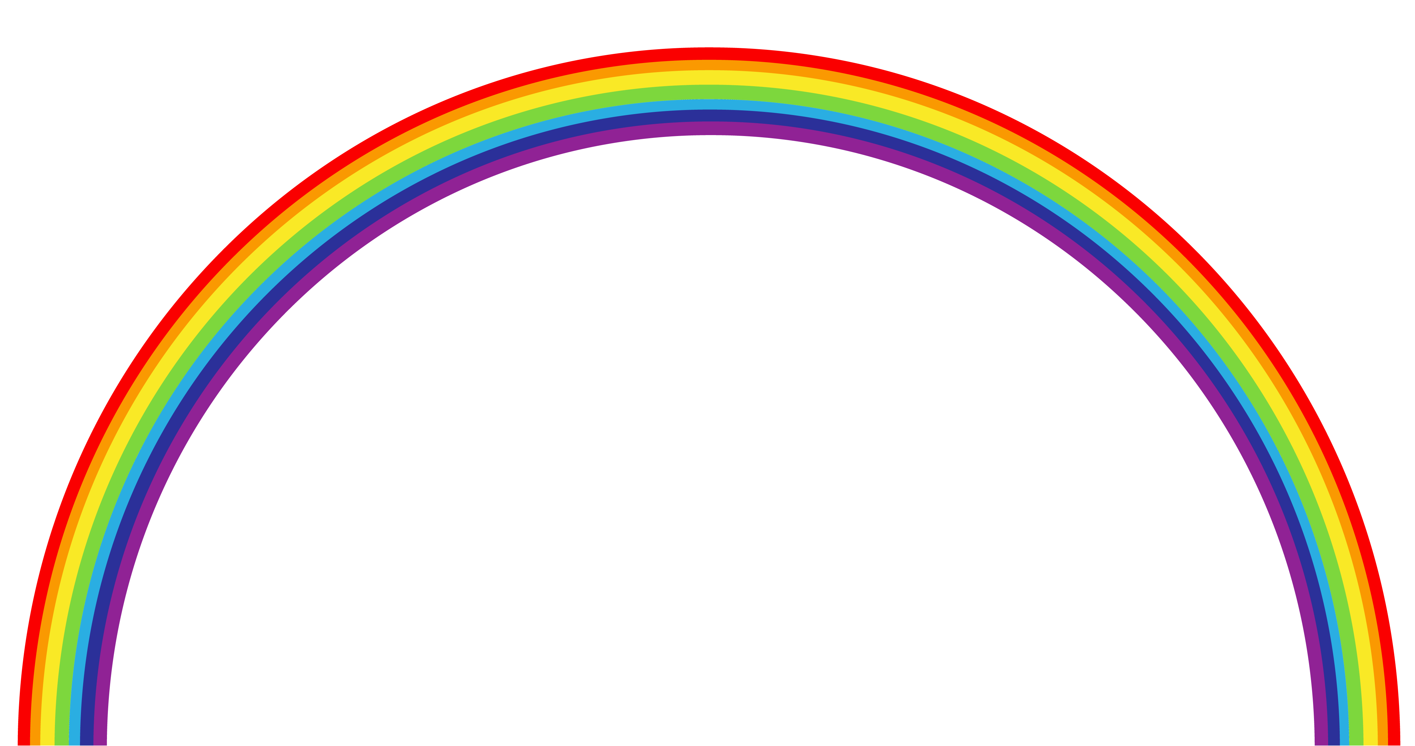 Rainbow PNG Transparent Clipart