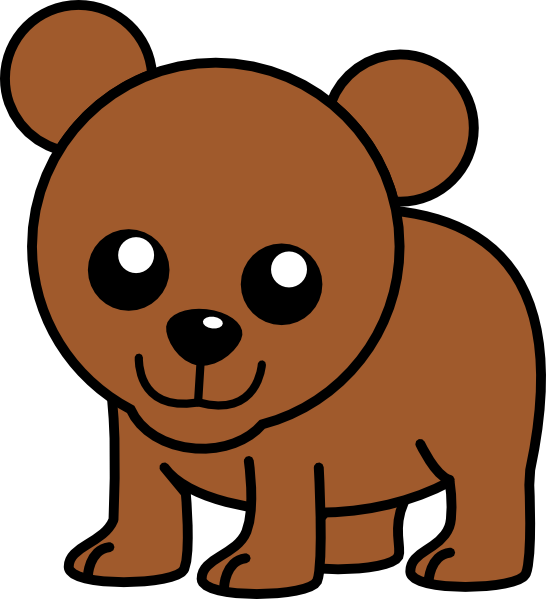 Grizzly Bear Drawing Clipart