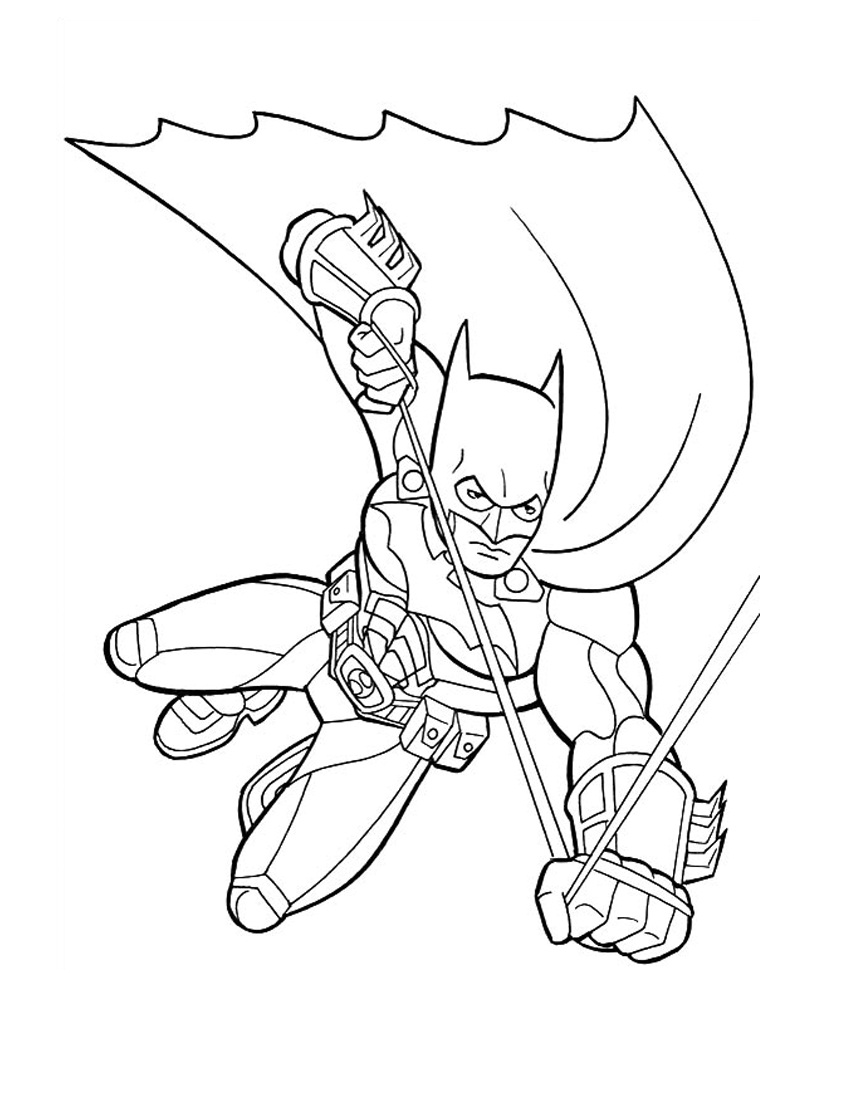 batman begins coloring pages   Clip Art Library