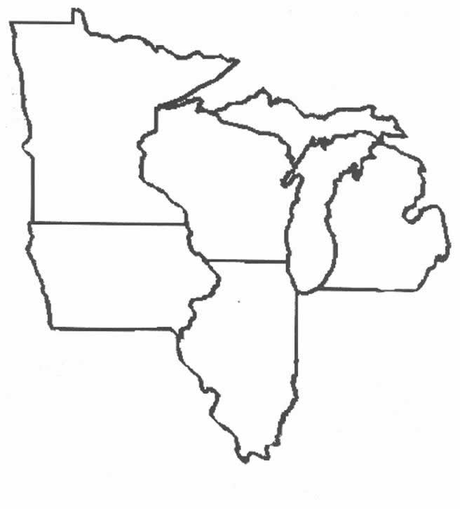 wisconsin map clipart - photo #49