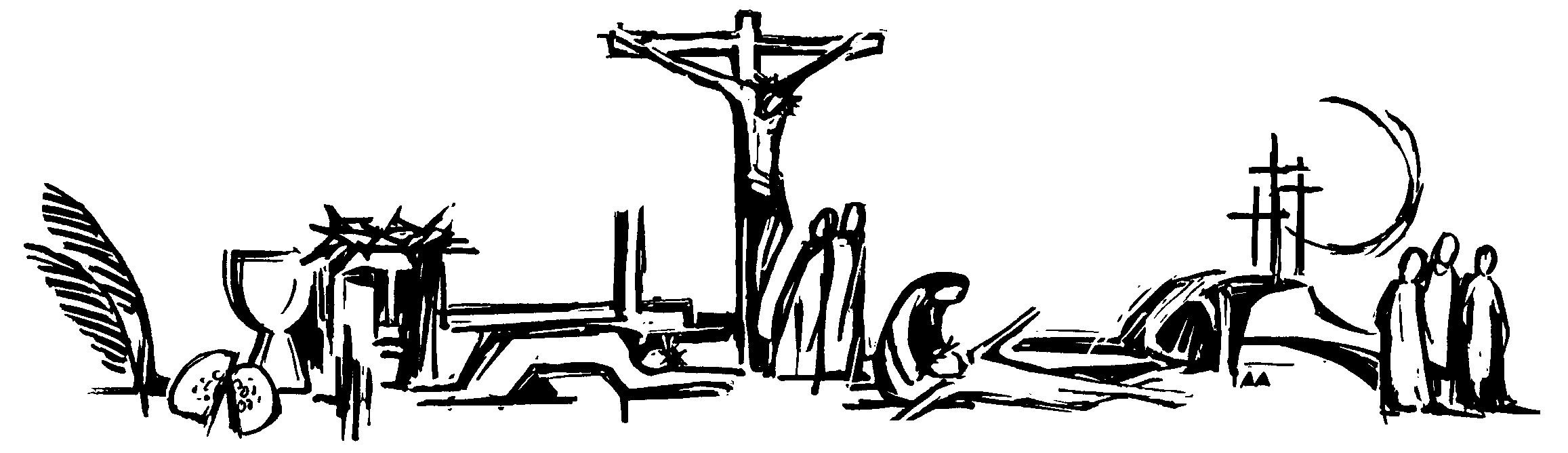 Collection of Lent Clipart Black And White (21) .