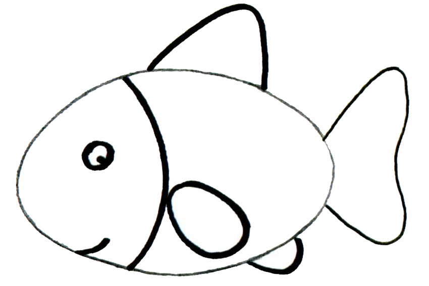 Free Simple Fish Drawing, Download Free Clip Art, Free ...