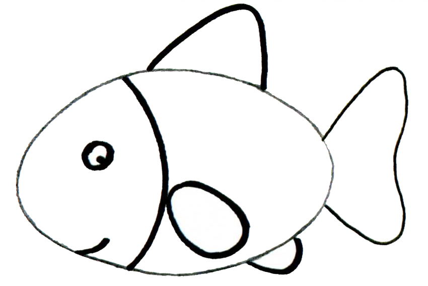 Easy Fish Drawing For Kids Step By Step - Michelle Writesya