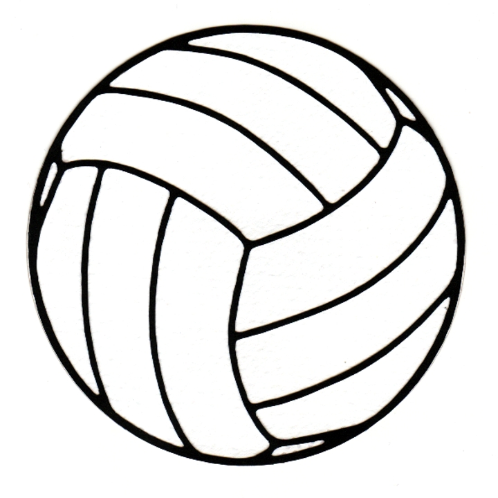 volleyball clipart border - photo #26